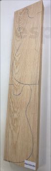 Body Swamp Ash, Unique Piece #063, 2-pcs, 895x185x49mm